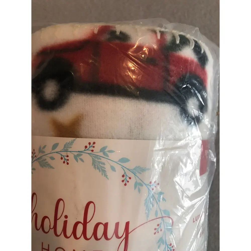 Holiday Home Fleece Throw 50